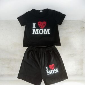 Baby I Love Mom 2 Piece Set
