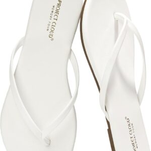 Project Cloud Flip Flops for Women Footwear - White