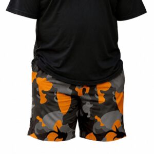 WDIRARA Men's Big and Tall 2 Piece Outfits - Orange